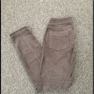 Bebe faux suede pants